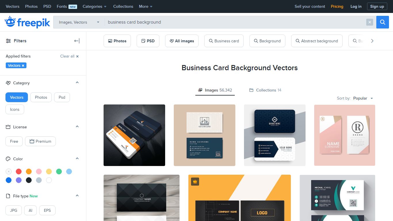 Business Card Background Vectors - Freepik